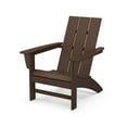 thumbnail image 1 of POLYWOOD Modern Outdoor Adirondack Chair in Mahogany, 1 of 8