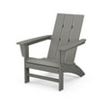 thumbnail image 1 of POLYWOOD Modern Outdoor Adirondack Chair in Slate Grey, 1 of 8