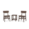 thumbnail image 1 of POLYWOOD® Modern Studio Urban Chair 3-Piece Seating Set in Mahogany, 1 of 1