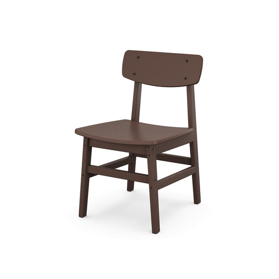 POLYWOOD® Modern Studio Urban Chair (Single) in Mahogany