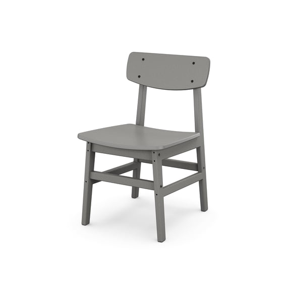 POLYWOOD® Modern Studio Urban Chair (Single) in Slate Grey