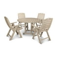 thumbnail image 1 of POLYWOOD Nautical 5-Piece Dining Set in Sand, 1 of 2