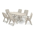 thumbnail image 1 of POLYWOOD Nautical 7-Piece Dining Set in Sand, 1 of 1