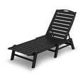 thumbnail image 1 of POLYWOOD Nautical Armless Chaise, 1 of 3