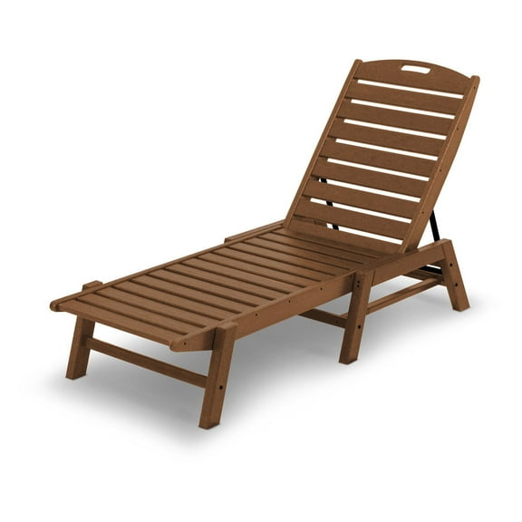 POLYWOOD Nautical Armless Chaise