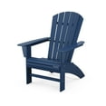 thumbnail image 1 of POLYWOOD Nautical Curveback Adirondack Chair in Navy, 1 of 2