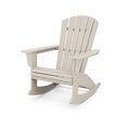 thumbnail image 1 of POLYWOOD Nautical Curveback Adirondack Rocking Chair in Sand, 1 of 1