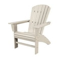 thumbnail image 1 of POLYWOOD Nautical Curveback Outdoor Adirondack Chair in Sand, 1 of 2