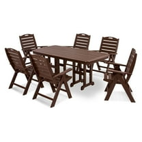 POLYWOOD Nautical Dining Set - Seats 6