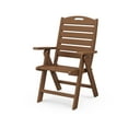 thumbnail image 1 of POLYWOOD Nautical Highback Chair in Teak, 1 of 7