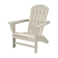 thumbnail image 1 of POLYWOOD Nautical Outdoor Adirondack Chair in Sand, 1 of 2