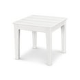 thumbnail image 1 of POLYWOOD Newport 18" End Table in White, 1 of 7