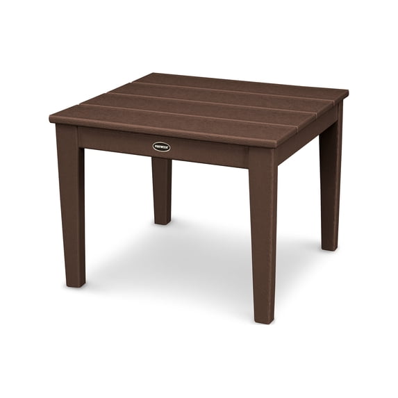 POLYWOOD Newport 22" End Table in Mahogany
