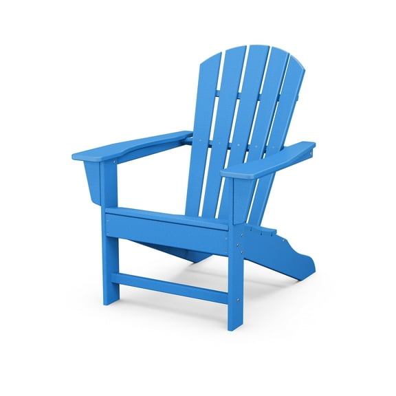 POLYWOOD Palm Coast Outdoor Adirondack in Pacific Blue