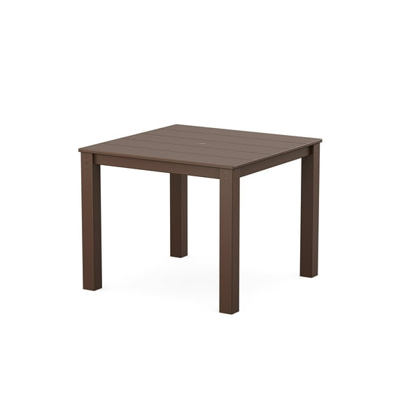 POLYWOOD Parsons 38" X 38" Dining Table in Mahogany