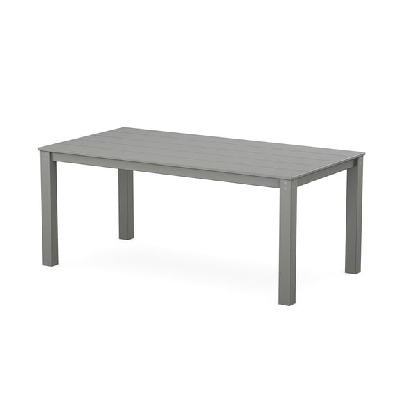 POLYWOOD® Parsons 38" X 72" Dining Table in Black