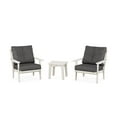 thumbnail image 1 of POLYWOOD® Prairie 3-Piece Deep Seating Set in Sand / Ash Charcoal, 1 of 1