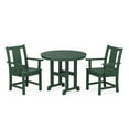 thumbnail image 1 of POLYWOOD® Prairie 3-Piece Farmhouse Dining Set in Green, 1 of 1