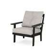 thumbnail image 1 of POLYWOOD® Prairie Deep Seating Chair in Black / Dune Burlap, 1 of 1