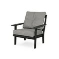 thumbnail image 1 of POLYWOOD® Prairie Deep Seating Chair in Black / Grey Mist, 1 of 1