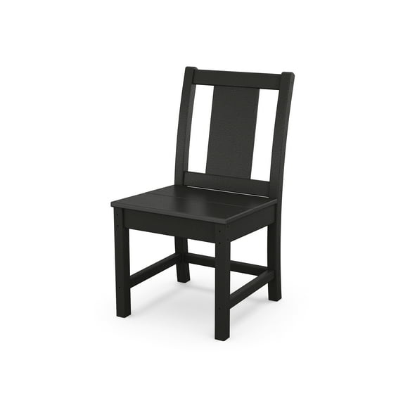 POLYWOOD® Prairie Dining Side Chair in Black