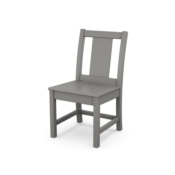 POLYWOOD® Prairie Dining Side Chair in Slate Grey