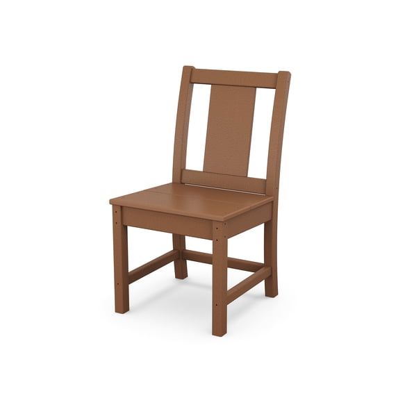 POLYWOOD® Prairie Dining Side Chair in Teak