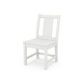 thumbnail image 1 of POLYWOOD® Prairie Dining Side Chair in White, 1 of 1