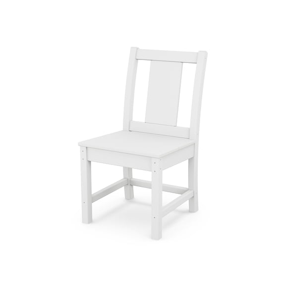 POLYWOOD® Prairie Dining Side Chair in White