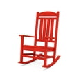 thumbnail image 1 of POLYWOOD Presidential Rocking Chair in Sunset Red, 1 of 2