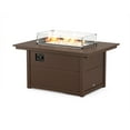 thumbnail image 1 of POLYWOOD® Rectangle 34" X 46" Fire Pit Table in Green, 1 of 1