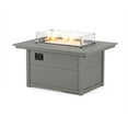 thumbnail image 1 of POLYWOOD® Rectangle 34" X 46" Fire Pit Table in Black, 1 of 1