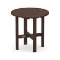 thumbnail image 1 of POLYWOOD Round 18" Side Table in Mahogany, 1 of 10