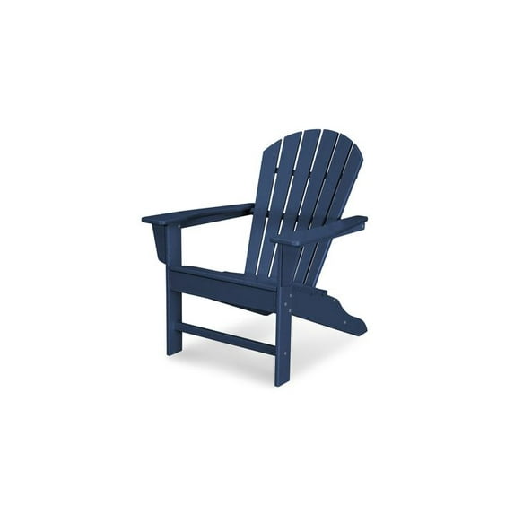 POLYWOOD SBA15NV South Beach Adirondack Chair - Navy