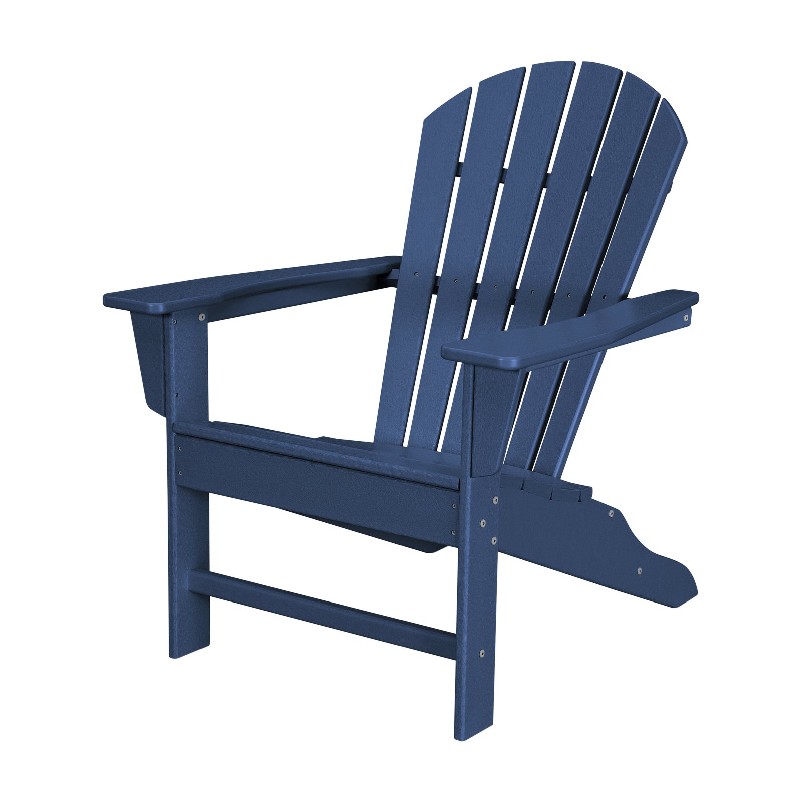 POLYWOOD SBA15NV South Beach Adirondack Chair - Navy - image 1 of 2