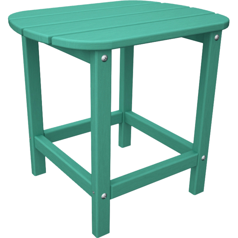 POLYWOOD South Beach 18" Side Table in Aruba - image 1 of 2
