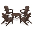 thumbnail image 1 of POLYWOOD South Beach 5-Piece Conversation Group in Mahogany, 1 of 1