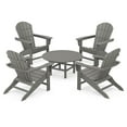 thumbnail image 1 of POLYWOOD South Beach 5-Piece Conversation Group in Slate Grey, 1 of 1
