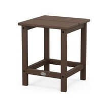POLYWOOD® Studio 18” Square Side Table in Mahogany