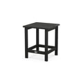 thumbnail image 1 of POLYWOOD Studio Outdoor Modern Adirondacks and Rockers High-density Polyethylene Side Table, Black, 1 of 1
