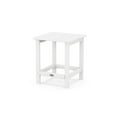 thumbnail image 1 of POLYWOOD Studio Square Side Table in White, 1 of 1