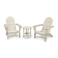 thumbnail image 1 of POLYWOOD Vineyard 3-Piece Adirondack Set in Sand, 1 of 5