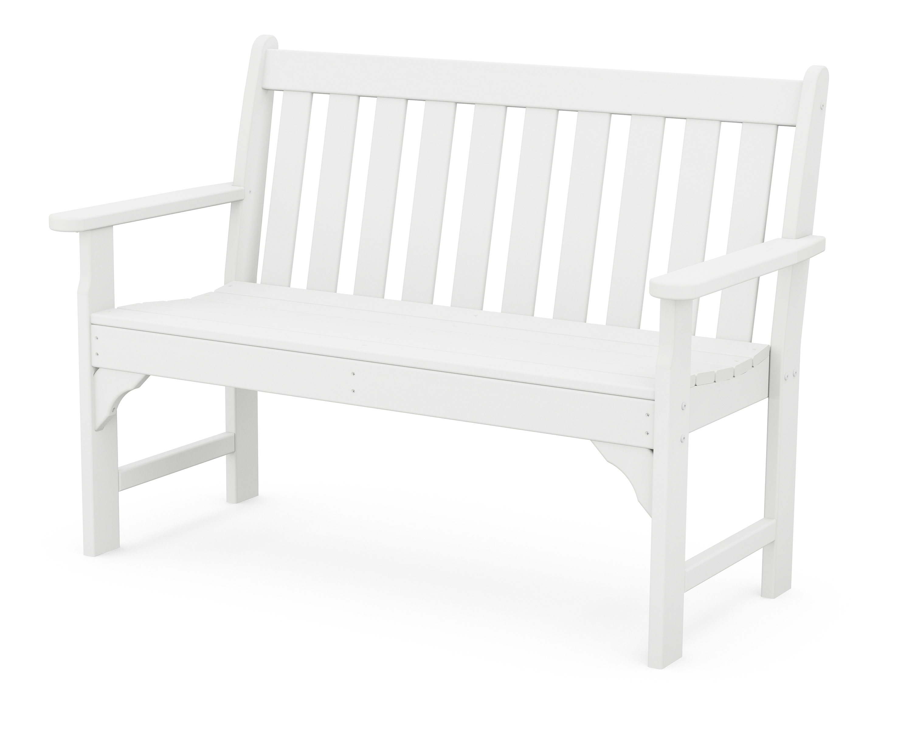 POLYWOOD Vineyard 48" Recycled Plastic Garden Bench - image 1 of 9