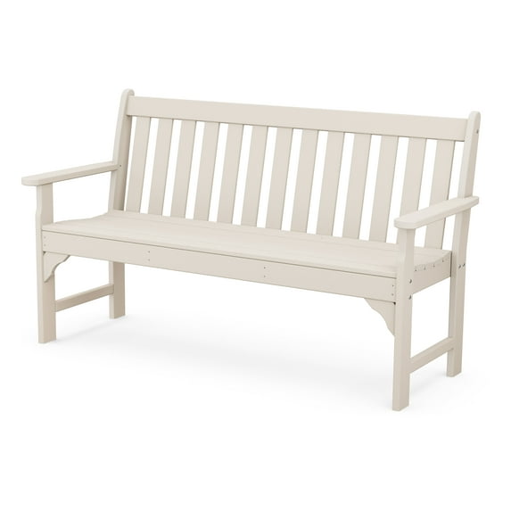 POLYWOOD Vineyard 60" Bench in Sand