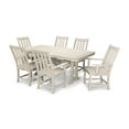 thumbnail image 1 of POLYWOOD Vineyard 7-Piece Dining Set in Sand, 1 of 3
