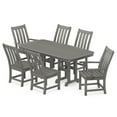 thumbnail image 1 of POLYWOOD Vineyard 7-Piece Dining Set in Slate Grey, 1 of 1