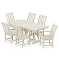 thumbnail image 1 of POLYWOOD Vineyard 7-Piece Farmhouse Dining Set in Sand, 1 of 1