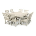 thumbnail image 1 of POLYWOOD Vineyard 9-Piece Dining Set in Sand, 1 of 1