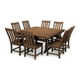 thumbnail image 1 of POLYWOOD Vineyard 9-Piece Dining Set in Teak, 1 of 1