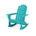thumbnail image 1 of POLYWOOD Vineyard Curveback Adirondack Rocking Chair in Aruba, 1 of 1